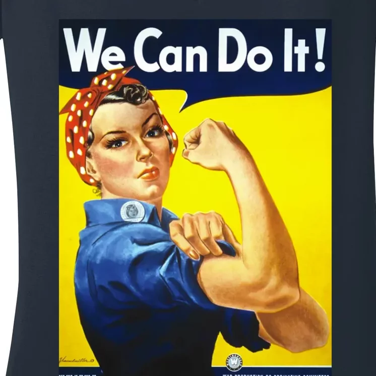 We Can Do It! Women's V-Neck T-Shirt