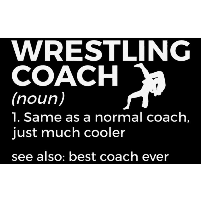 Wrestling Coach Definition Best Coach Ever Bumper Sticker