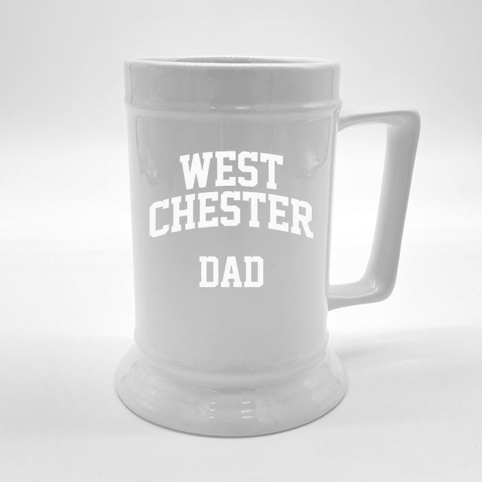 West Chester Dad Athletic Arch College University Alumni Front & Back Beer Stein