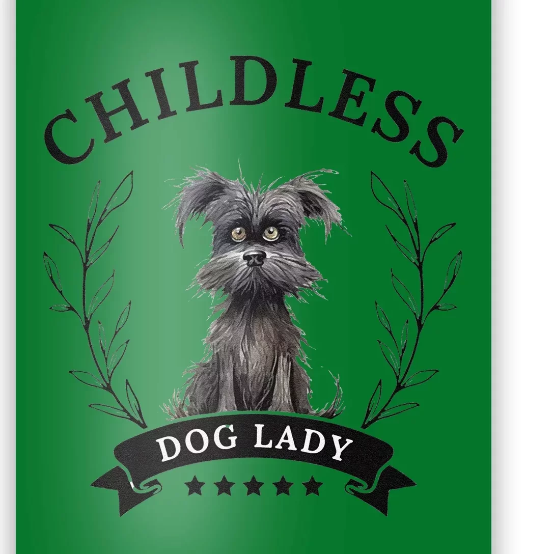 Women Childless Dog Lady For President 2024 Childless Dog Lady Gift Poster