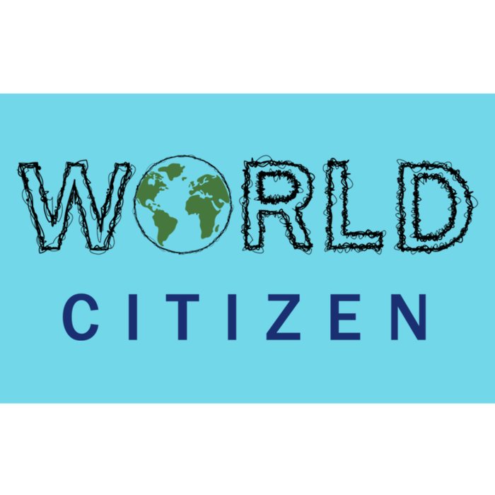 World Citizen Earth Day Global T Gift Bumper Sticker