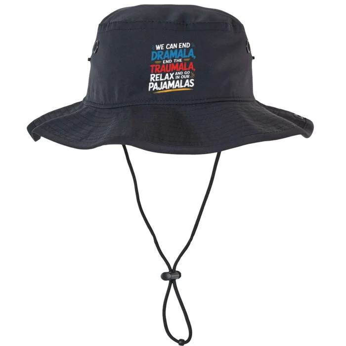 We Can End The Dramala End The Traumala Legacy Cool Fit Booney Bucket Hat