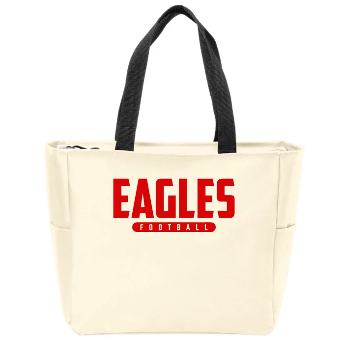 West Craven Eagles Football Zip Tote Bag