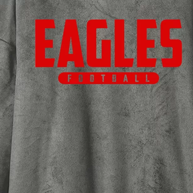 West Craven Eagles Football Hooded Wearable Blanket