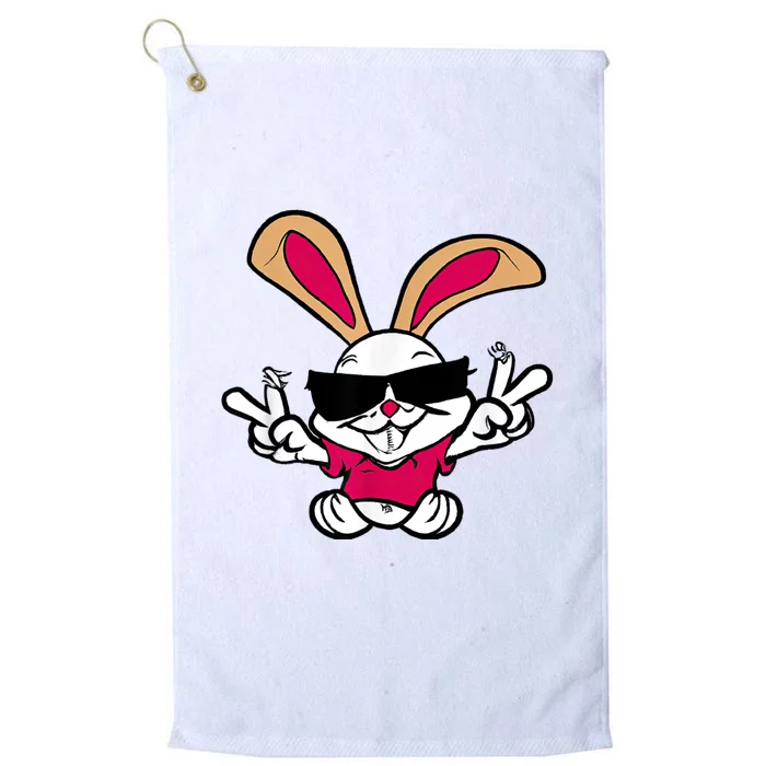 World's Coolest Easter Bunny Platinum Collection Golf Towel