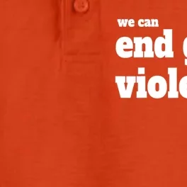 We Can End Gun Violence Dry Zone Grid Performance Polo