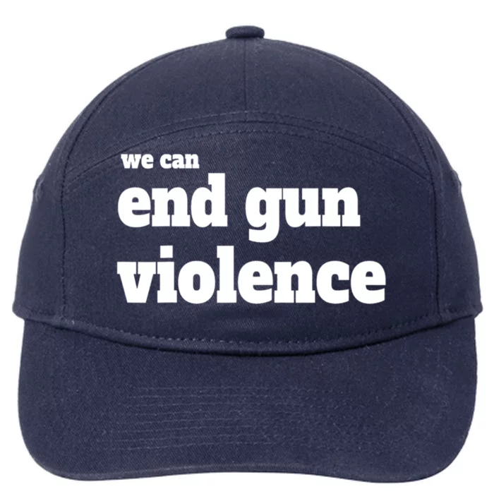 We Can End Gun Violence 7-Panel Snapback Hat