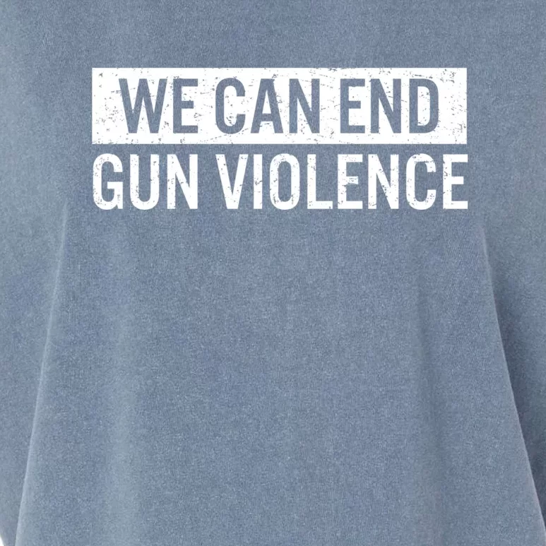 We Can End Gun Violence Garment-Dyed Women's Muscle Tee