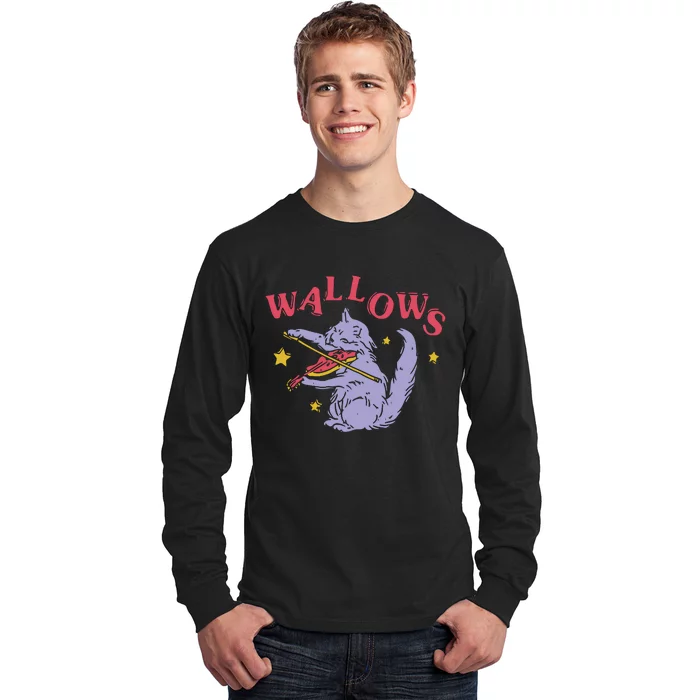 Wallows Cat Fiddle Long Sleeve Shirt