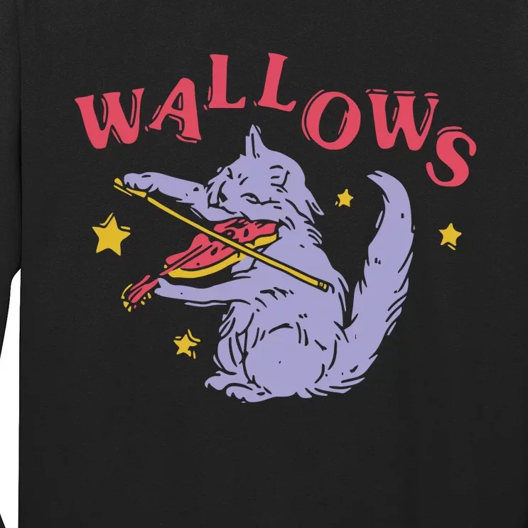 Wallows Cat Fiddle Long Sleeve Shirt