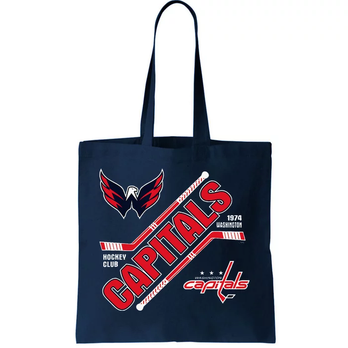 Washington Capitals Force Black Officially Tote Bag