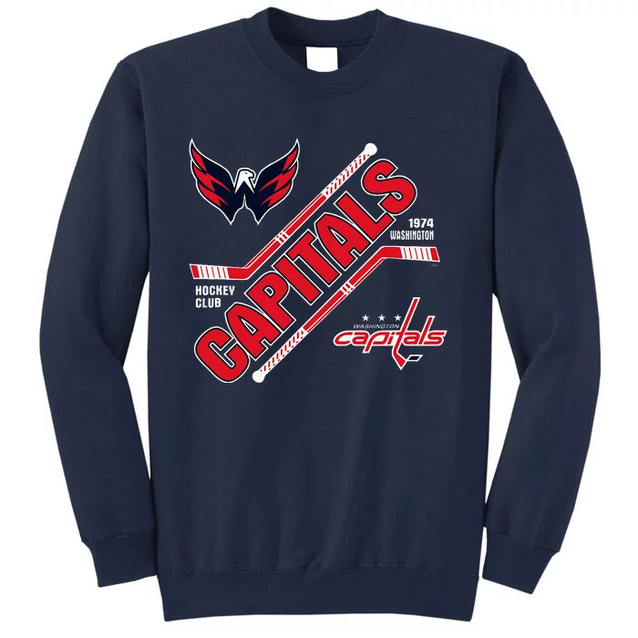 Washington Capitals Force Black Officially Tall Sweatshirt