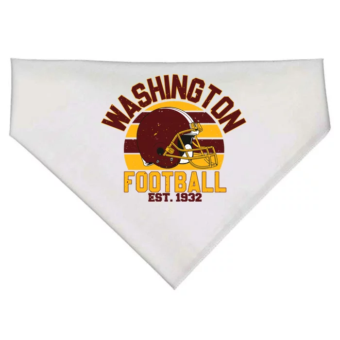 Washington Commanders Football Est 1932 Team Supporter USA-Made Doggie Bandana