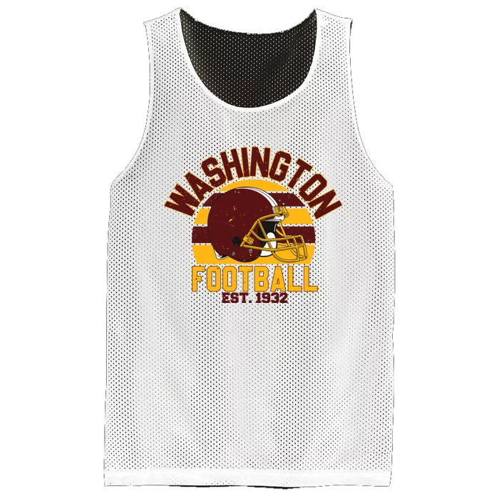 Washington Commanders Football Est 1932 Team Supporter Mesh Reversible Basketball Jersey Tank