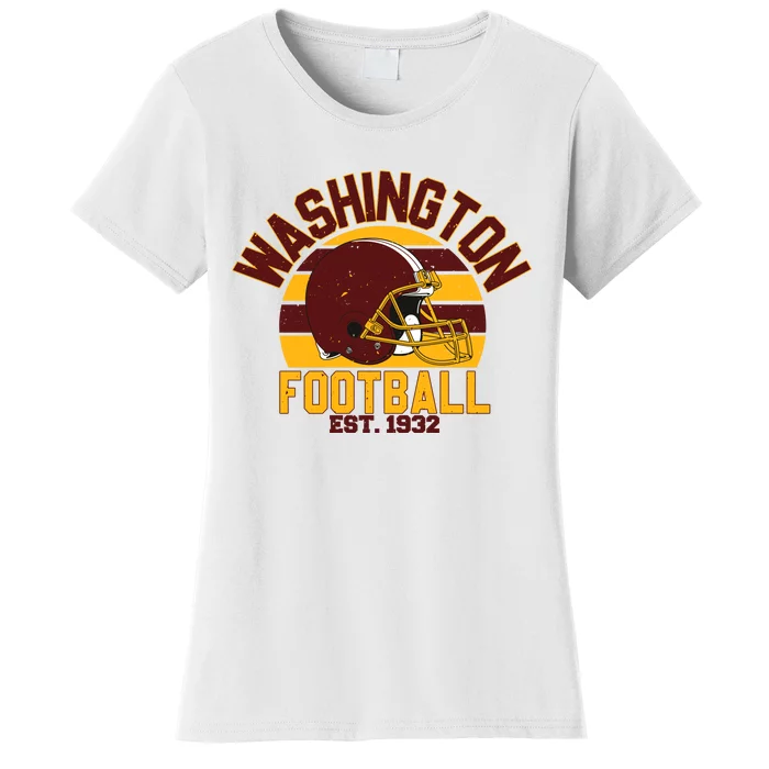 Washington Commanders Football Est 1932 Team Supporter Women's T-Shirt