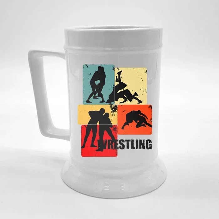 Wrestling Clothing For Wrestler Gear Wrestling Front & Back Beer Stein