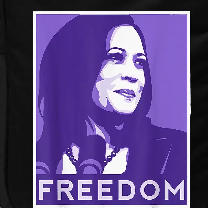 We Choose Freedom Kamala Harris 2024 For President Election Impact Tech Backpack