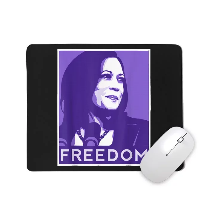 We Choose Freedom Kamala Harris 2024 For President Election Mousepad