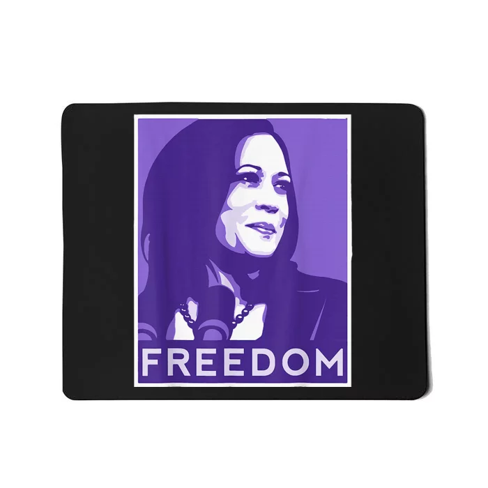 We Choose Freedom Kamala Harris 2024 For President Election Mousepad