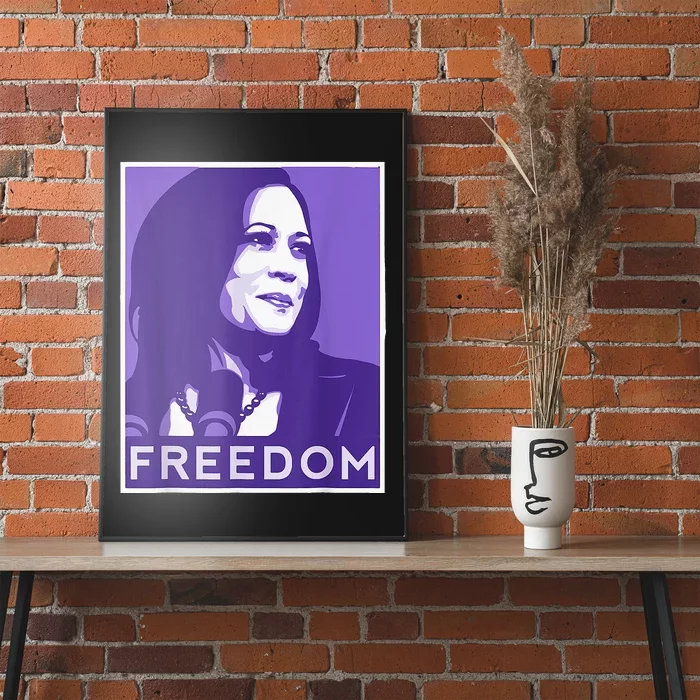 We Choose Freedom Kamala Harris 2024 For President Election Poster