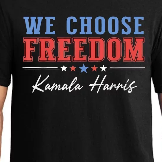 We Choose Freedom Kamala Harris Pajama Set