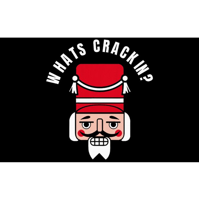 Whats Crackin Funny Christmas Nutcracker Bumper Sticker