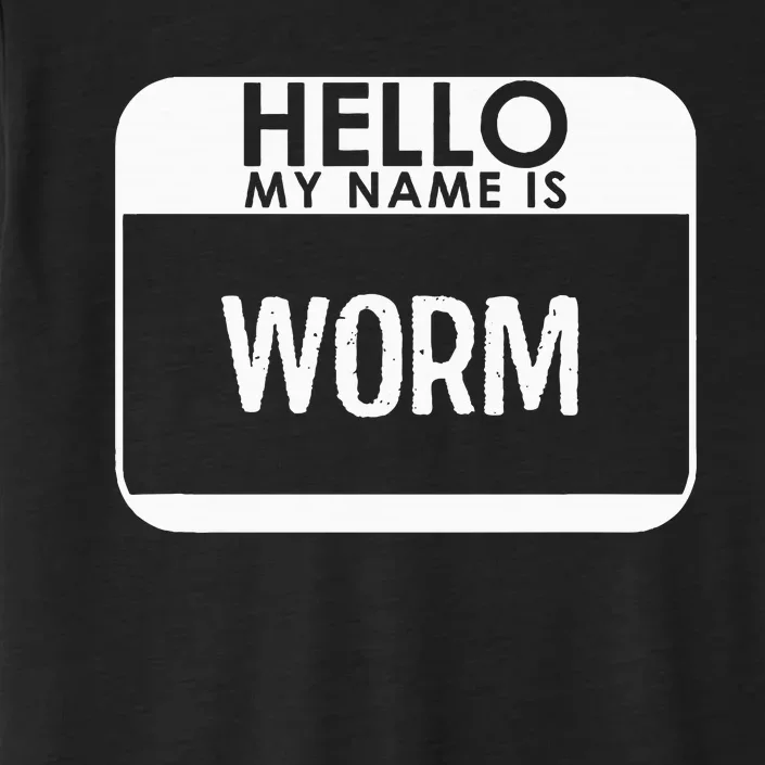 Worm Costume Funny Easy Last Minute Halloween Gift ChromaSoft Performance T-Shirt