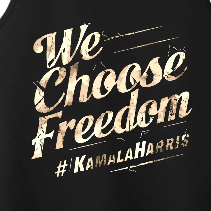 We Choose Freedom Performance Tank