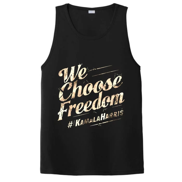 We Choose Freedom Performance Tank