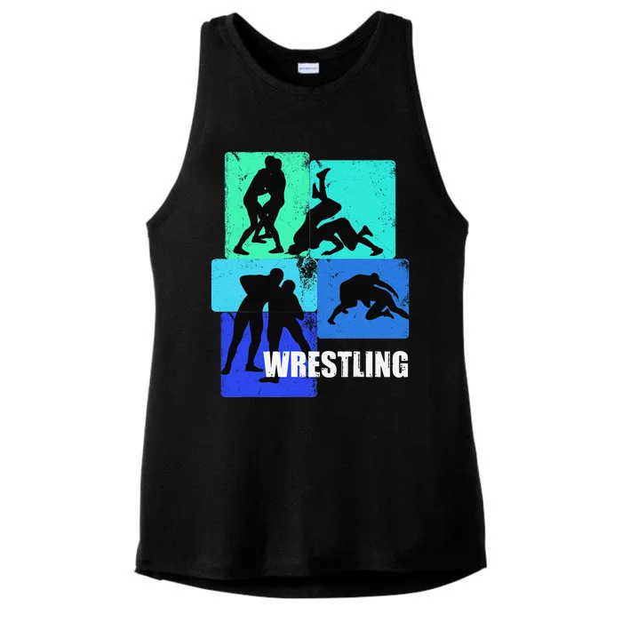 Wrestling Clothing for Wrestler Gear  Wrestling Ladies Tri-Blend Wicking Tank