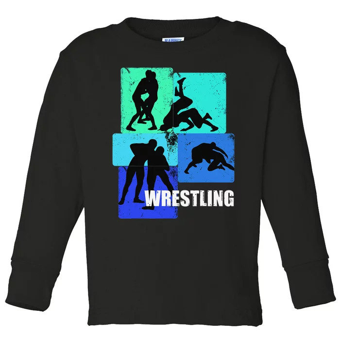 Wrestling Clothing for Wrestler Gear  Wrestling Toddler Long Sleeve Shirt