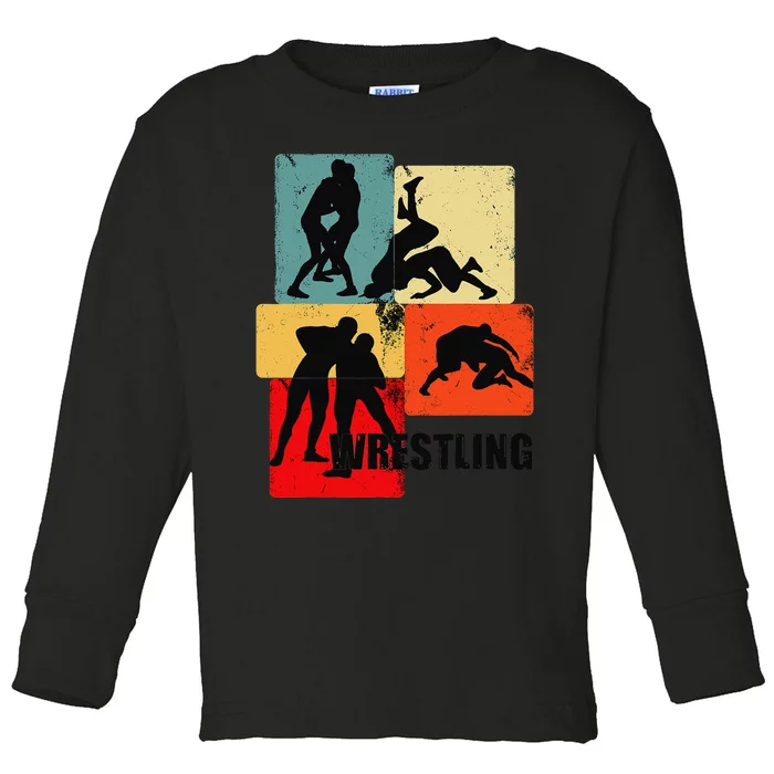 Wrestling Clothing for Wrestler Gear  Wrestling Toddler Long Sleeve Shirt