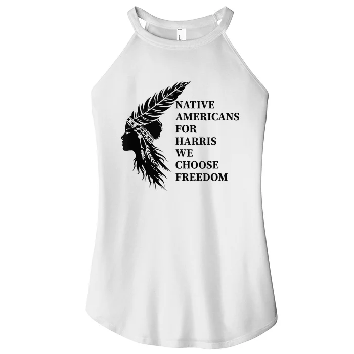 We Choose Freedom Kamala Harris For President 2024 Women’s Perfect Tri Rocker Tank