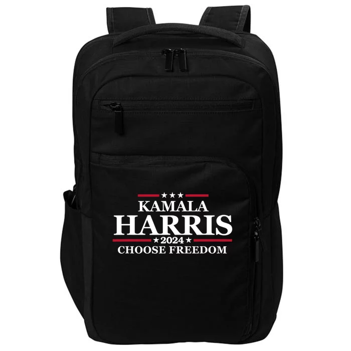 We Choose Freedom Kamala Harris Impact Tech Backpack