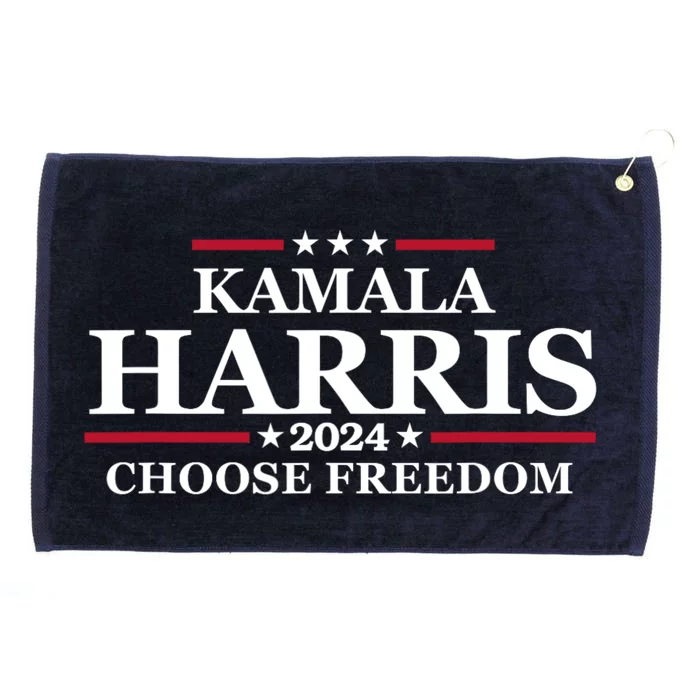 We Choose Freedom Kamala Harris Grommeted Golf Towel