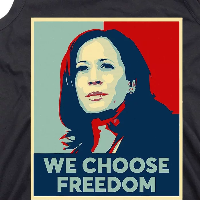 We Choose Freedom Kamala Harris 2024 Campaign Tank Top