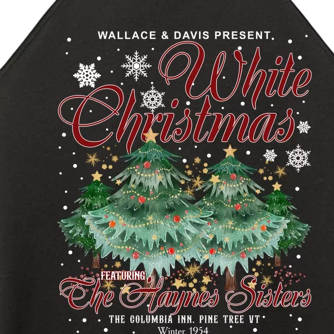 White Christmas Featuring Haynes Sisters Wallace & Davis Present Women’s Perfect Tri Rocker Tank