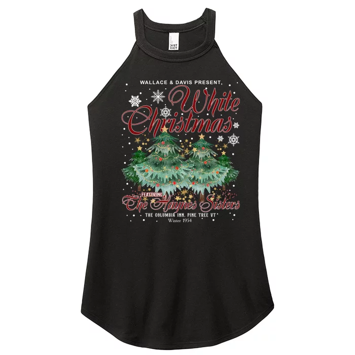 White Christmas Featuring Haynes Sisters Wallace & Davis Present Women’s Perfect Tri Rocker Tank