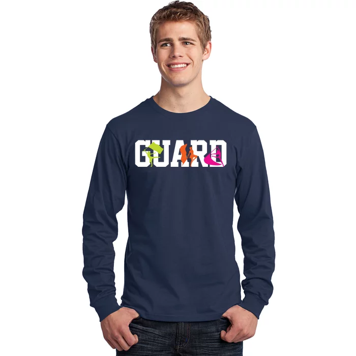 Winter Color Guard Flag Long Sleeve Shirt