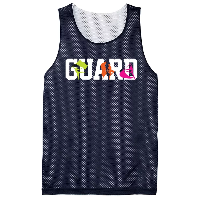 Winter Color Guard Flag Mesh Reversible Basketball Jersey Tank