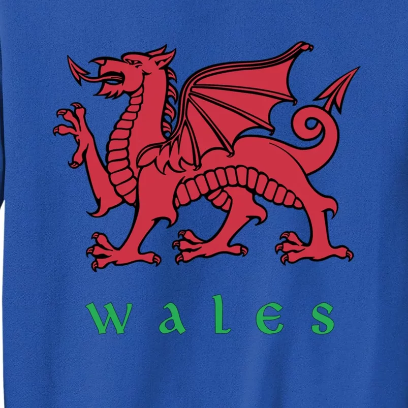 Wales Cute Gift Welsh Red Dragon Cymru Tall Sweatshirt