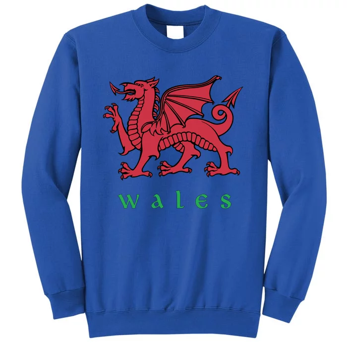 Wales Cute Gift Welsh Red Dragon Cymru Tall Sweatshirt