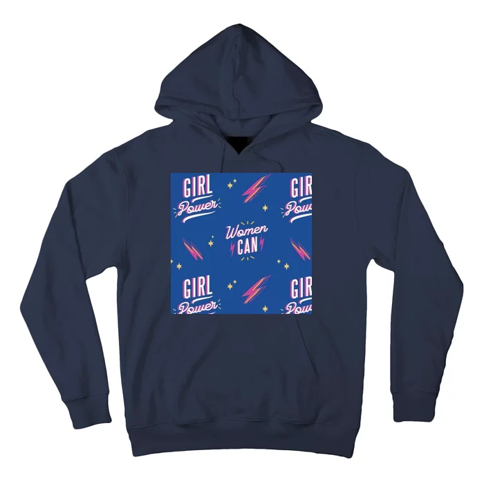 Women Can Girl Power Feminist Hoodie