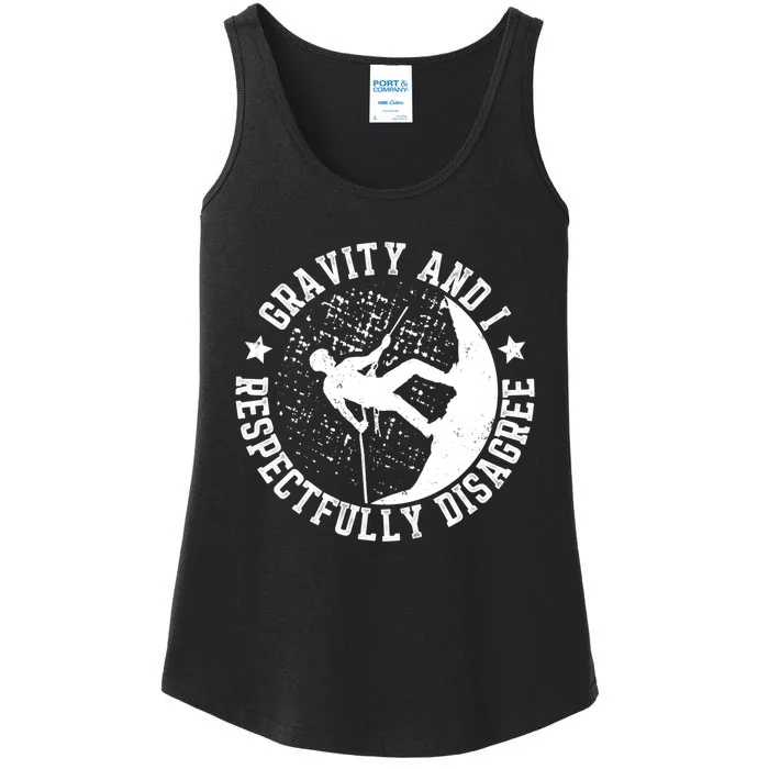 Wall Climber Gravity Wall Climbing Lover Climb Gift Ladies Essential Tank