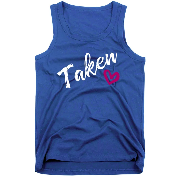 Wo Cool Gift Funny Sorry I'm Taken Tank Top