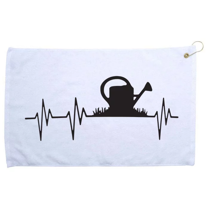 Watering Can Heartbeat Gardening Gardener Gift Light Grommeted Golf Towel