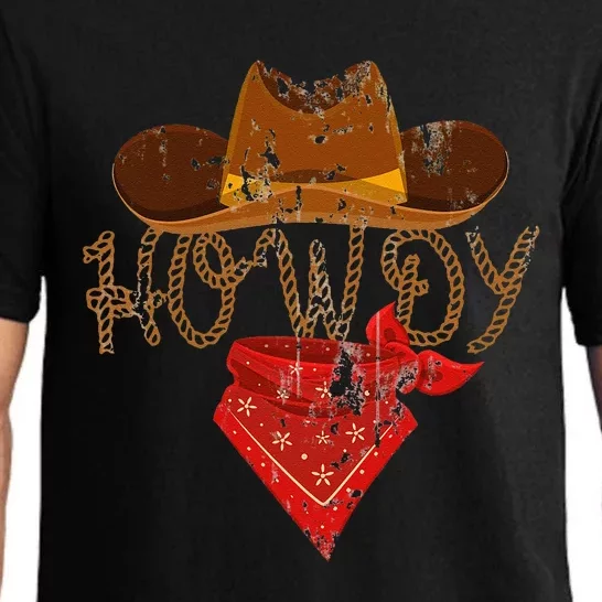 Western Cowboy Howdy Pajama Set