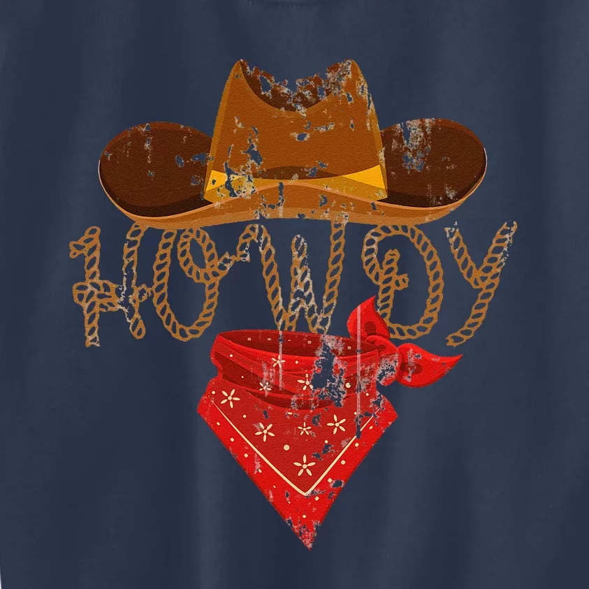 Western Cowboy Howdy Kids Sweatshirt