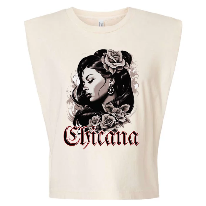 WomanS Chola Hispanic Latino Mexican Chicano Cholo Chicana Garment-Dyed Women's Muscle Tee