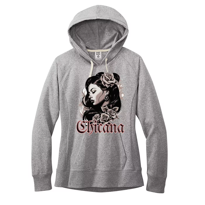 WomanS Chola Hispanic Latino Mexican Chicano Cholo Chicana Women's Fleece Hoodie